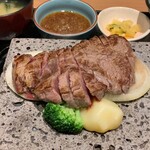 石焼ステーキ贅 - ヒレステーキ。