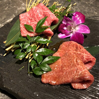 北新地焼肉 きらく - ランプ、イチボ