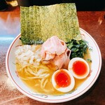 こいけのいえけい - 豚骨醤油ラーメン並