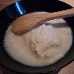 酒庵 田なか - コース初めは　名物　おぼろ豆腐　