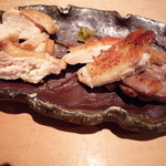 酒庵 田なか - 比内地鶏塩焼き　840円