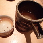 酒庵 田なか - 新政　やまユ白ラベル生酒　半合（冷）　330円　マスターおすすめ飲みやすかった！