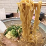 札幌麺屋 美椿 - 麺アップ