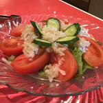 名出園 - トマトサラダ
