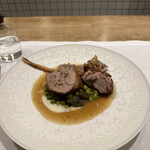 シャントレル - ❽バスク産仔羊モモ肉のロースト