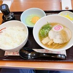 香芝家系ラーメン まねき家 - 朝定食Bセット