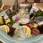 大谷山荘 - 刺し盛り(追加注文)