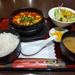 盤古茶屋 - 麻婆豆腐セット