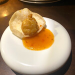 和フレンチバル村塾 屋根裏 別邸 - ●驚きの一品（笑）⭐︎海老のフリット　スイートチリソース、えびせん