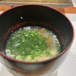 鮨匠 のむら - お味噌汁