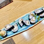 四季彩 華門 - 梅肉とり天巻き　780円