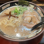 ラーメン工房 ふくや 大分駅前店 - 元(はじめ)ラーメン(680円)かため