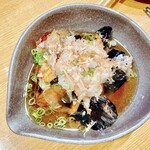 四季彩 華門 - 揚げ出汁茄子　400円