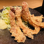 徳樹庵 - 柔らかジューシーな鶏もも唐揚げ♫