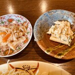 えくぼ家 - 小鉢の2品