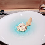 しまなみふれんち Murakami - 愛南町アオリイカ 美豊卵 自家製ベーコン チーズ