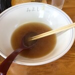 ラーメンの店みよし - 中華そば大盛800円