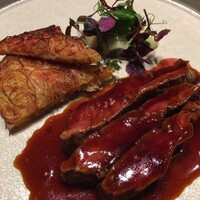 Tinc gana - 羊肉　じゃがいものガレット