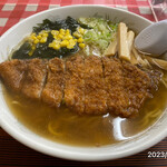 田辺食堂 - スタミナカツラーメン(大盛り)￥980