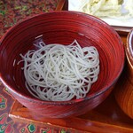 くるまや（水車） - 水そば