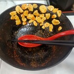 麺辛屋 二代目 美國 - ニンニクさん。通常の極の2倍は入ってます。