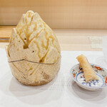 蕎麦割烹  倉田 - 筍を模した縦向器