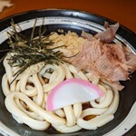 杵屋 - 味噌カツ丼定食のぶっかけうどん（冷）