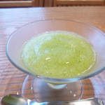 じん市 - 完熟メロンのスープ