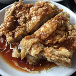 台湾美食 裕福 - 油淋鶏
