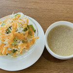 GM food - サラダとスープ
