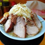 ラーメン 盛太郎 - チャーシュー麺（野菜マシマシ、薄味）950円