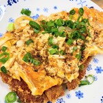 有限会社桝屋酒店   - カツ玉子とじ