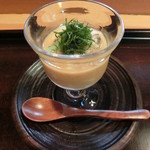 米倉 - 13.7月　先付（蛤の雲丹酢）