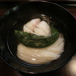 米倉 - 13.7月　椀（鯛と海老しんじょ、甘長）