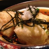 酒家 魚肉菜 虹晴れ - 揚げ餅ひたし