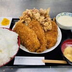 かつかつ亭 - 桶川高校柔道部定食！学割１４８０円