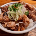 松戸中華そば 富田食堂 - ザ・チャーシューご飯