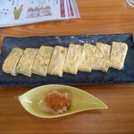 沖縄料理 美ら結 - あおさ玉子焼き