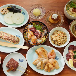 初めての方に◎名物料理をまとめて味わえる『ぢどり焼きコース』