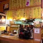 杉田もつ肉店 - コチラで、注文・支払い・酒＆料理の受け取り口・返却口にも成っています。