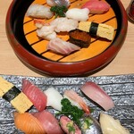 Notomae Sushi Morimori Sushi - '23/03/24 比べてみた