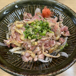 Takasago - 地鶏タタキ600円