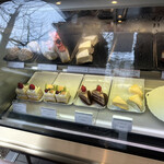 Patisserie T'S Cafe Tamaya - ケーキのショーケース