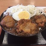 大衆食堂 半田屋 - 料理写真:唐揚げカレー