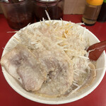 らーめん弁慶 - ﾁｬｰｼｭｰ麵白髪ねぎぎたぎた