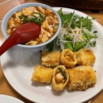 南海飯店 - 春巻定食②