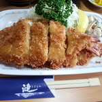 漣 - 海老フライ定食