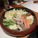 ラビスタ阿寒川 - コタン鍋の具材！どれもおいしそ〜