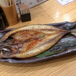 漁師酒場 あらき - 金華鯖塩焼き