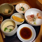 鬼平鮨 - ランチにつくセット